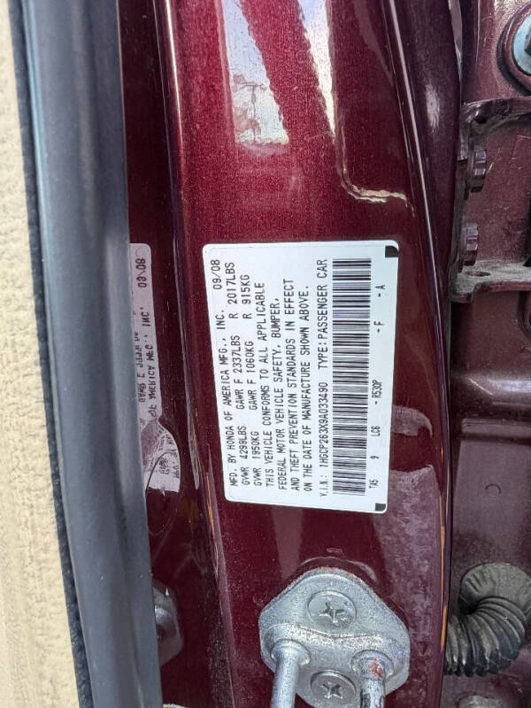 2009 Honda Accord LX