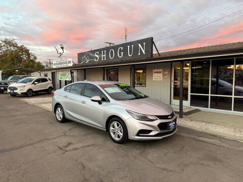 2016 Chevrolet Cruze for sale at Shogun Auto Center in Hanford CA