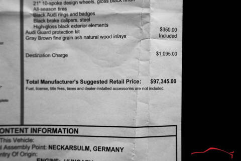 2022 Audi A8 L quattro 55 TFSI