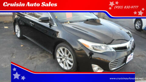 2013 Toyota Avalon for sale at Cruisin Auto Sales in Appleton WI