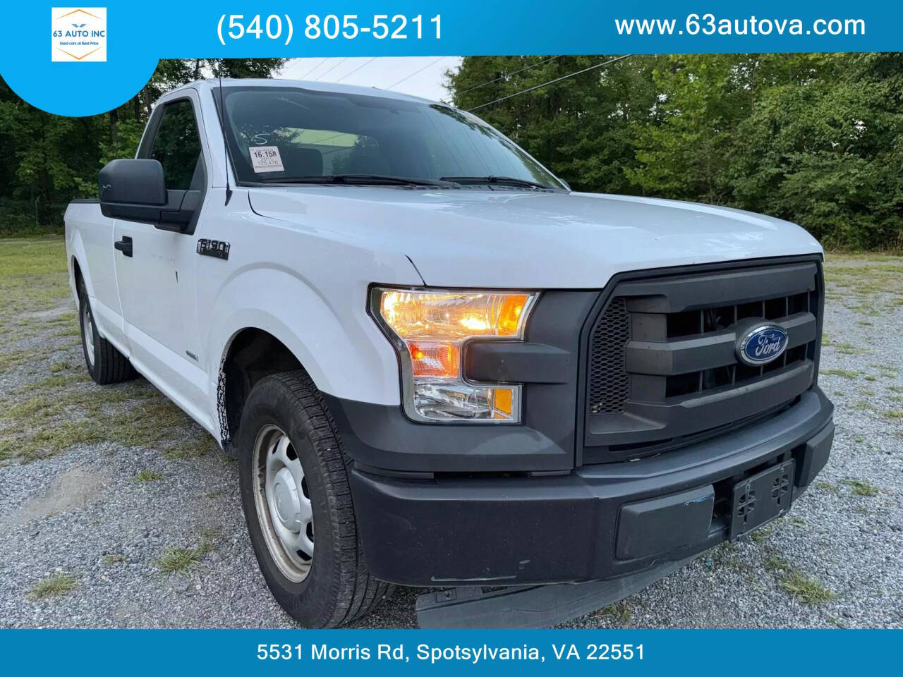 2016 Ford F-150 for sale at 63 Auto Inc in Spotsylvania, VA