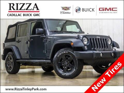 2016 Jeep Wrangler Unlimited for sale at Rizza Buick GMC Cadillac in Tinley Park IL