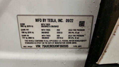2022 Tesla Model X Plaid