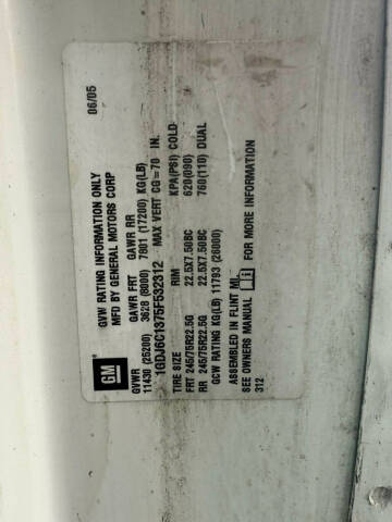 2005 GMC TopKick C6500