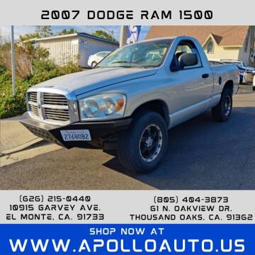 2007 Dodge Ram 1500 for sale at Apollo Auto Thousand Oaks in El Monte CA