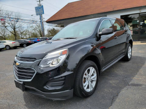2017 Chevrolet Equinox for sale at Cedar Auto Group LLC in Akron OH