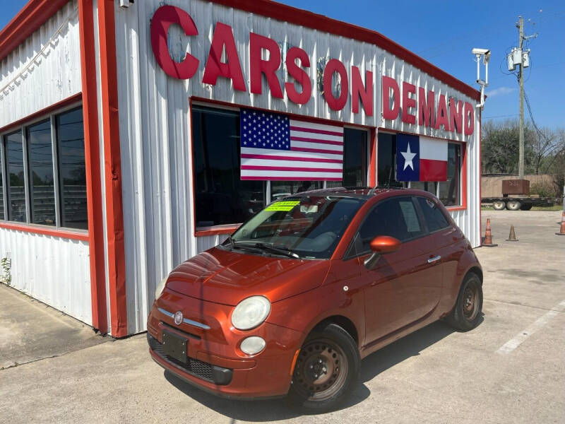 2012 FIAT 500 for sale at Cars On Demand 2 in Pasadena TX