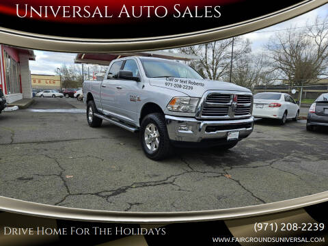 2014 RAM 2500 for sale at Universal Auto Sales in Salem OR