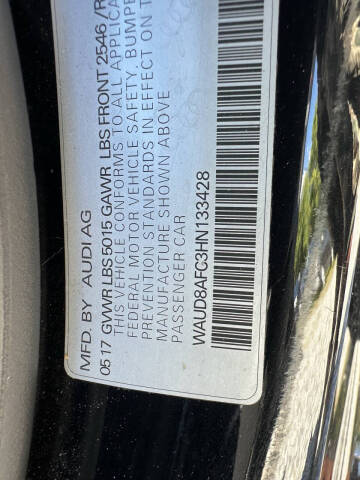 2017 Audi A6 2.0T Premium Plus