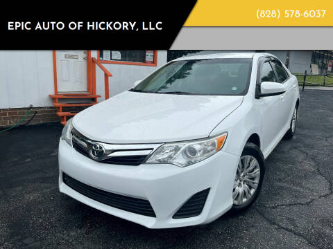 2014 Toyota Camry for sale at Epic Auto of Hickory, LLC in Hickory NC