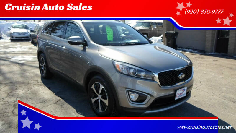 2017 Kia Sorento for sale at Cruisin Auto Sales in Appleton WI