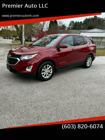 2018 Chevrolet Equinox for sale at Premier Auto LLC in Hooksett NH