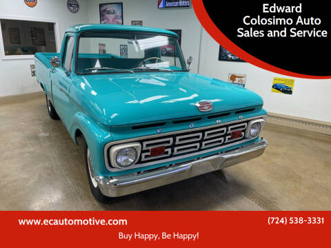 1964 Ford F-250 for sale at Edward Colosimo Auto Sales and Service in Evans City PA
