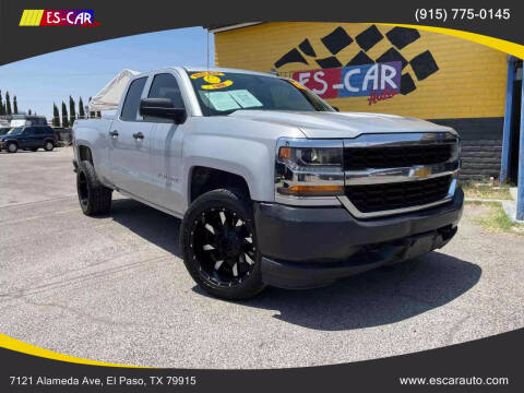 2018 Chevrolet Silverado 1500 for sale at Escar Auto - 9809 Montana Ave Lot in El Paso TX