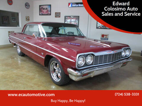 1964 Chevrolet Impala for sale at Edward Colosimo Auto Sales and Service in Evans City PA