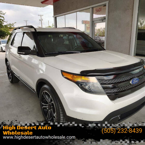 2015 Ford Explorer for sale at High Desert Auto Wholesale in Albuquerque NM