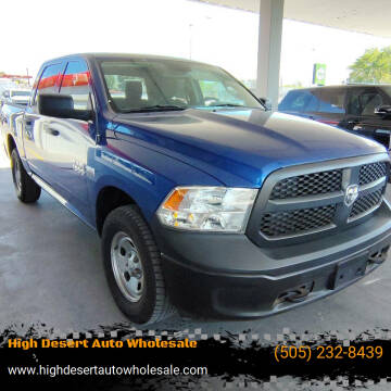 2016 RAM 1500 for sale at High Desert Auto Wholesale in Albuquerque NM