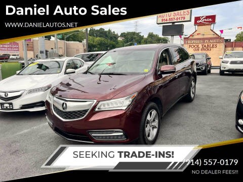 2015 Acura MDX for sale at Daniel Auto Sales in Yonkers NY