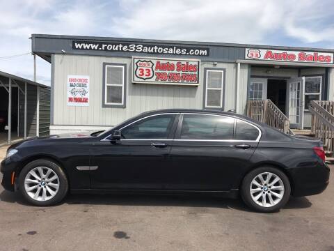 2013 BMW 7 Series for sale at Route 33 Auto Sales in Carroll OH