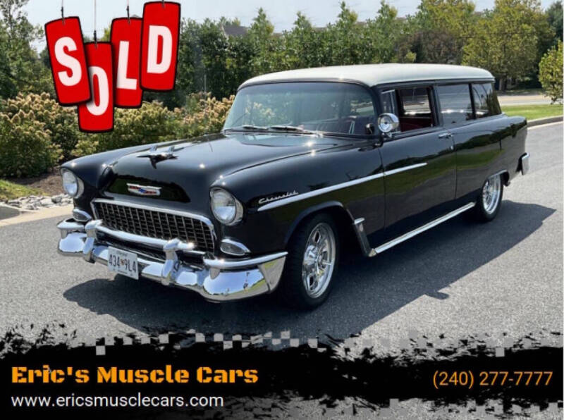 1955 Chevrolet 150 for sale at Eric's Muscle Cars in Clarksburg MD