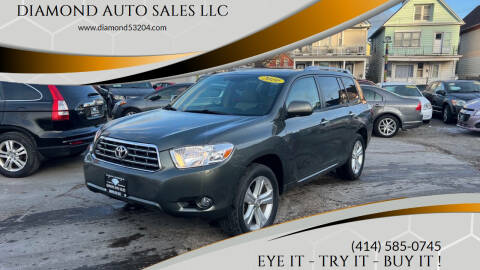 2010 Toyota Highlander for sale at DIAMOND AUTO SALES LLC in Milwaukee WI