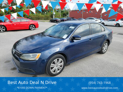 2012 Volkswagen Jetta for sale at Best Auto Deal N Drive in Hollywood FL