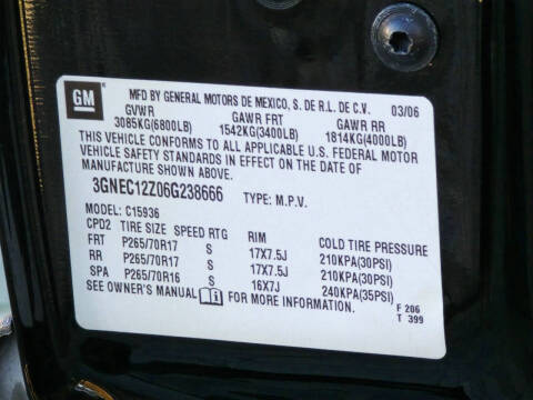 2006 Chevrolet Avalanche LS 1500