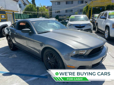 2012 Ford Mustang for sale at FJ Auto Sales North Hollywood in North Hollywood CA