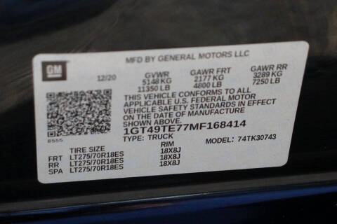 2021 GMC Sierra 3500HD