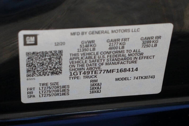 2021 GMC Sierra 3500HD