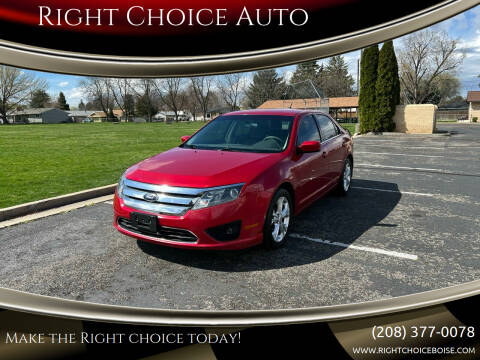 2012 Ford Fusion for sale at Right Choice Auto in Boise ID