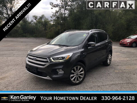 2017 Ford Escape for sale at Ganley Chevy of Aurora in Aurora OH
