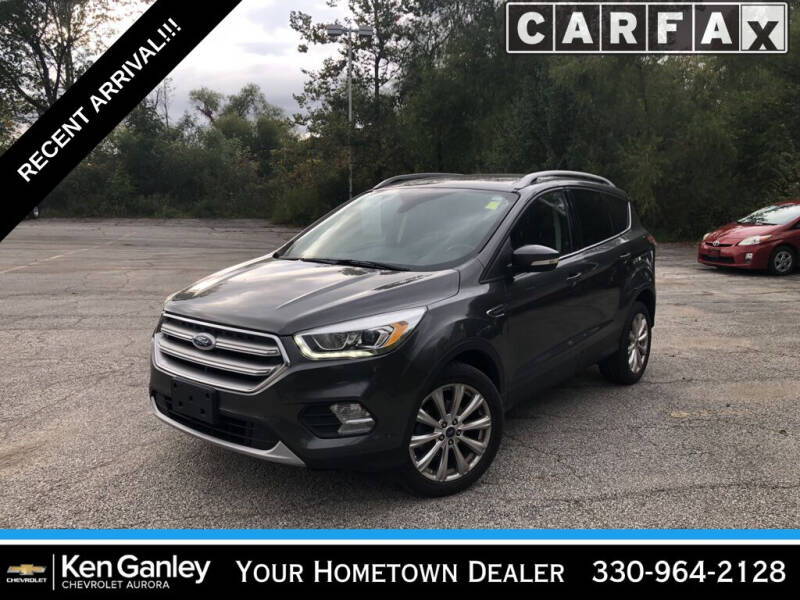 2017 Ford Escape for sale at Ganley Chevy of Aurora in Aurora OH