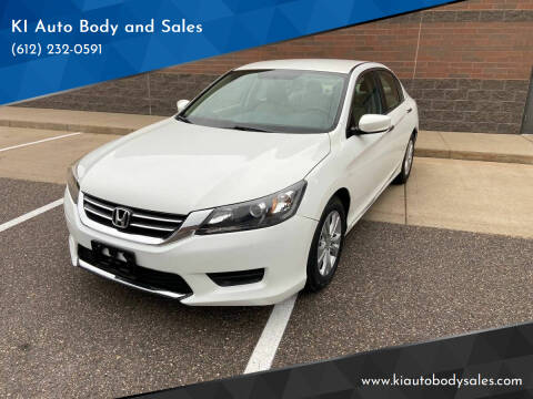 2014 Honda Accord for sale at KI Auto Body and Sales in Lino Lakes MN