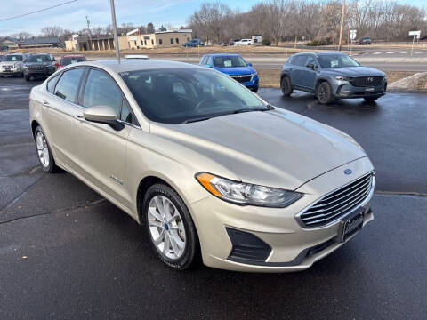 2019 Ford Fusion Hybrid for sale at VELISHEK AUTO SALES in Prior Lake MN