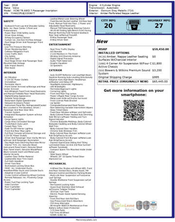 2018 Volvo XC90 T6 Inscription