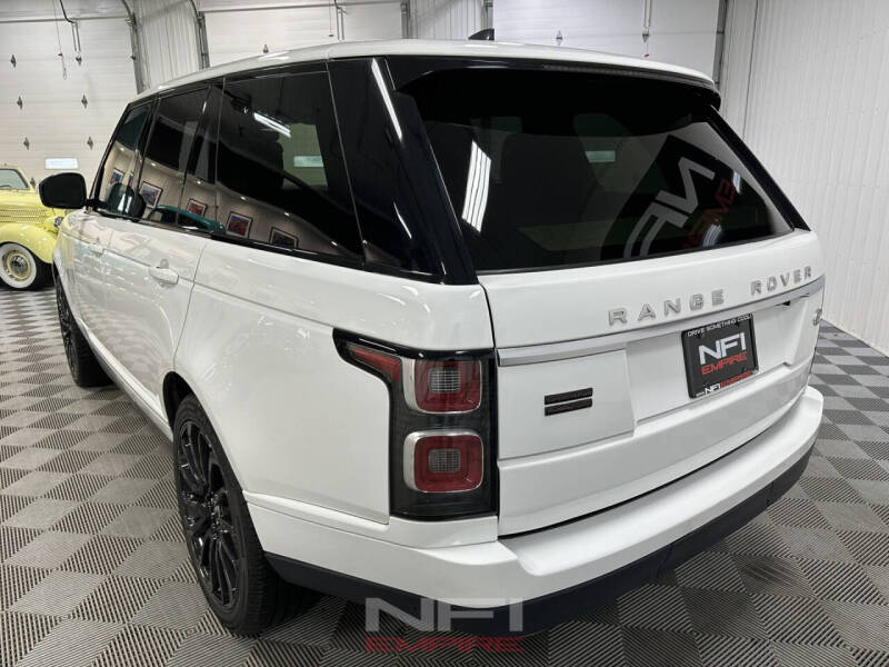 2018 Land Rover Range Rover Supercharged
