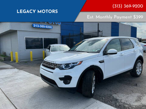 2016 Land Rover Discovery Sport for sale at Legacy Motors in Detroit MI
