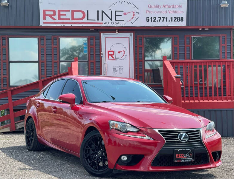 2016 Lexus IS 200t for sale at REDLINE AUTO SALES LLC in Cedar Creek TX