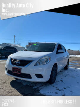 2014 Nissan Versa for sale at Quality Auto City Inc. in Laramie WY