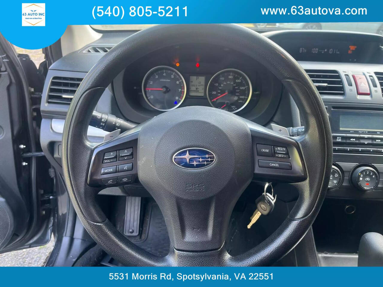 2014 Subaru XV Crosstrek for sale at 63 Auto Inc in Spotsylvania, VA