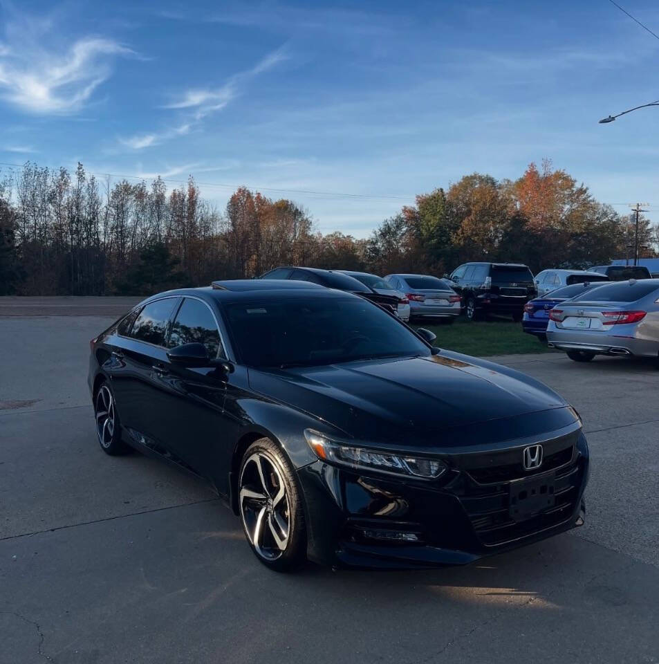 2019 Honda Accord for sale at Good Cars and Trucks Wholesale, LLC in Crystal Springs, MS