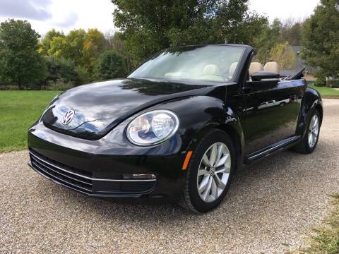 2013 Volkswagen Beetle Convertible for sale at Yoder's Auto Connection LTD in Gambier OH