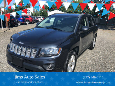2014 Jeep Compass for sale at Jims Auto Sales in Lakehurst NJ