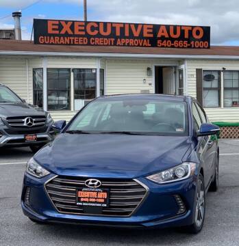 2017 Hyundai Elantra for sale at Executive Auto in Winchester VA