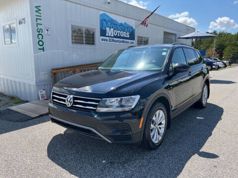 2018 Volkswagen Tiguan for sale at Mountain Motors LLC in Spartanburg SC