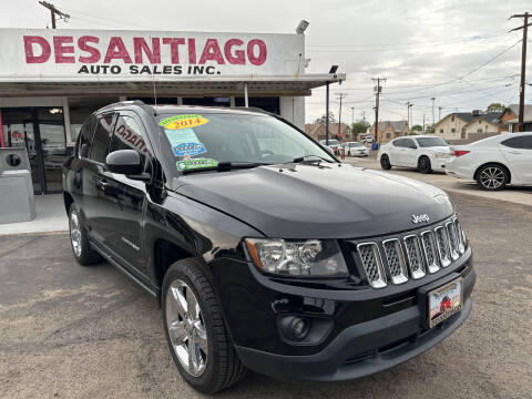 2014 Jeep Compass for sale at DESANTIAGO AUTO SALES in Yuma AZ