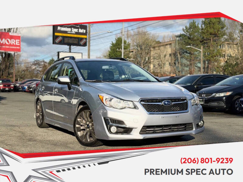 2015 Subaru Impreza 2.0i Sport Premium
