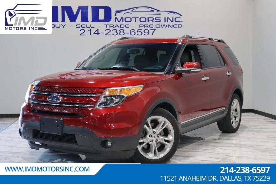 2014 Ford Explorer for sale at IMD MOTORS, INC in Dallas, TX