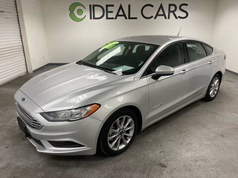2017 Ford Fusion Hybrid for sale at Ideal Cars Broadway in Mesa AZ